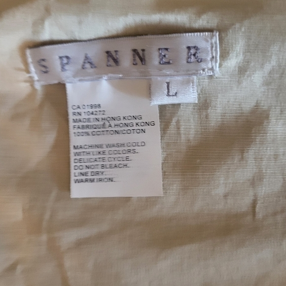 Vintage Black Denim Button Up Shirt Jacket sz L and pants 14 Spanner women - Picture 6 of 11